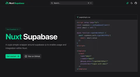 Blog Nuxt + Supabase